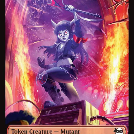 Mutant // Ninja Turtle Spirit Double-Sided Token [Teenage Mutant Ninja Turtles Tokens]