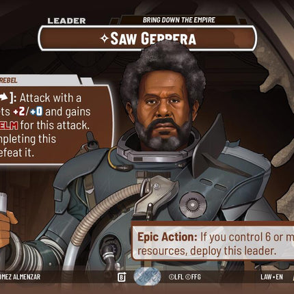 Saw Gerrera - Bring Down the Empire (Showcase) (767) (767) [A Lawless Time]