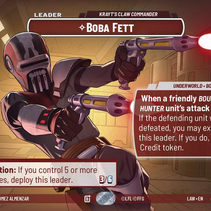 Boba Fett - Krayt's Claw Commander (Showcase) (773) (773) [A Lawless Time]