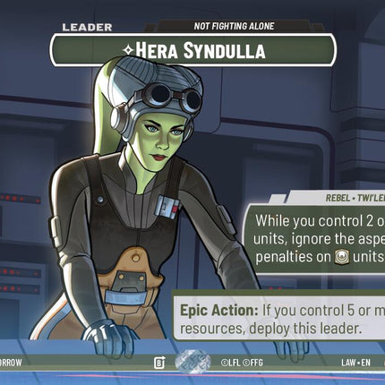 Hera Syndulla - Not Fighting Alone (Showcase) (775) (775) [A Lawless Time]