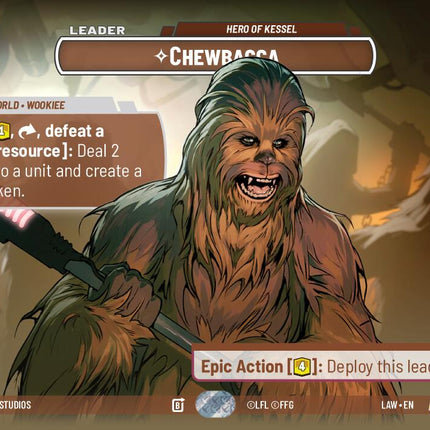 Chewbacca - Hero of Kessel (Showcase) (779) (779) [A Lawless Time]