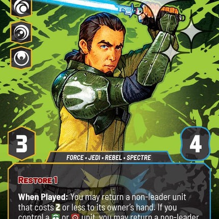 Kanan Jarrus - Spectre One (Prestige Foil) (833) (833) [A Lawless Time]