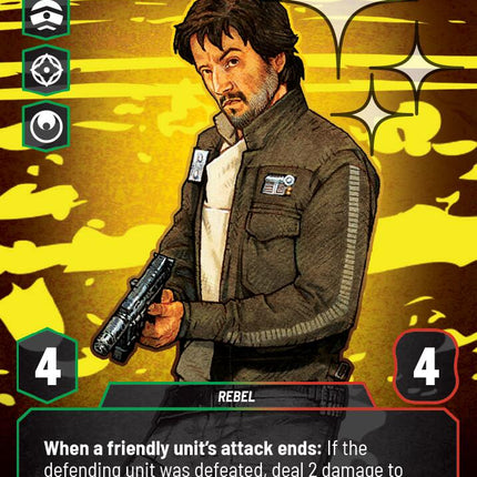 Cassian Andor - Everything for the Rebellion (Prestige Foil) (840) (840) [A Lawless Time]