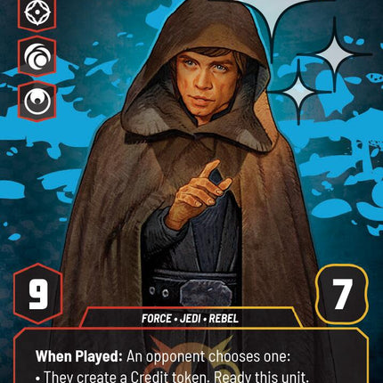 Luke Skywalker - Profit or Be Destroyed (Prestige Foil) (845) (845) [A Lawless Time]