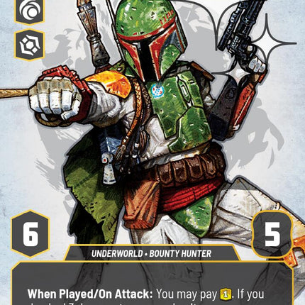 Boba Fett - For a Price (Prestige Foil) (852) (852) [A Lawless Time]