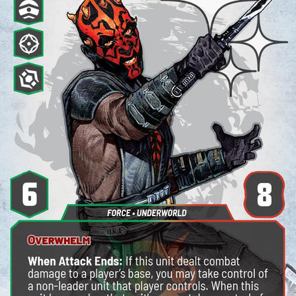 Maul - Master of the Shadow Collective (Prestige Foil) (854) (854) [A Lawless Time]