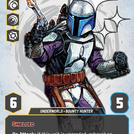 Jango Fett - Wily Mercenary (Prestige Foil) (856) (856) [A Lawless Time]