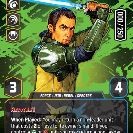 Kanan Jarrus - Spectre One (Serialized) (872) (872) [A Lawless Time]