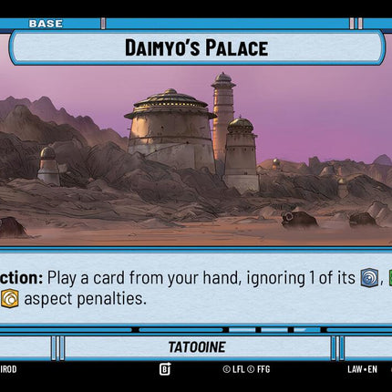 Daimyo's Palace // Shield (20 // T03) (20 // T03) [A Lawless Time]
