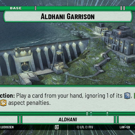 Aldhani Garrison // Shield (286 // t06) (Hyperspace) (286 // T06) [A Lawless Time]