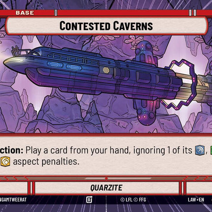 Contested Caverns // Shield (289 // t06) (Hyperspace) (289 // T06) [A Lawless Time]