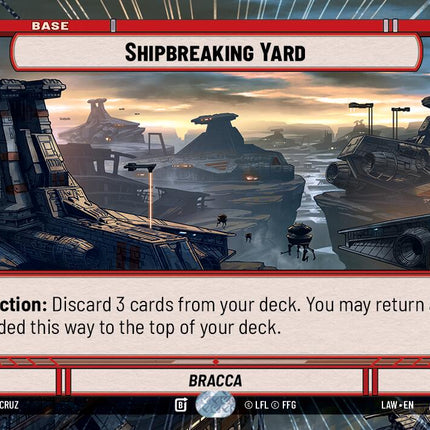 Shipbreaking Yard (290) (Hyperspace) (290) [A Lawless Time]