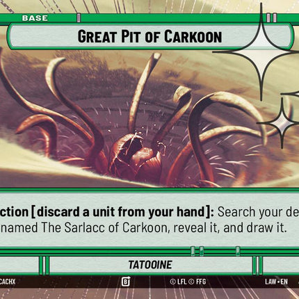 Great Pit of Carkoon (530) (Hyperspace Foil) (530) [A Lawless Time]