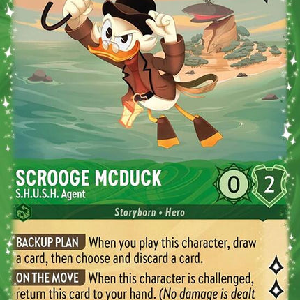 Scrooge McDuck - S.H.U.S.H. Agent (36) [Promo Cards]