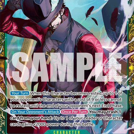 Dracule Mihawk - (CS 26-27 Regionals Season 1) [One Piece Promotion Cards]
