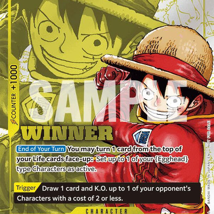 Monkey.D.Luffy (Winner Pack 2026 Vol. 2) [One Piece Promotion Cards]