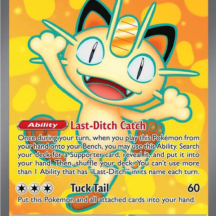 Meowth ex (107/088) [Mega Evolution: Perfect Order]