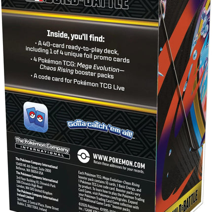 Mega Evolution: Chaos Rising Build & Battle Box