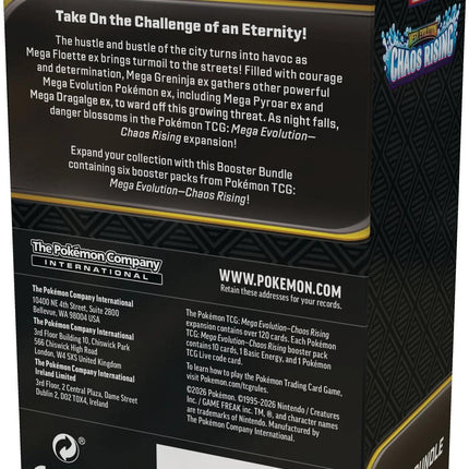 Mega Evolution: Chaos Rising Booster Bundle