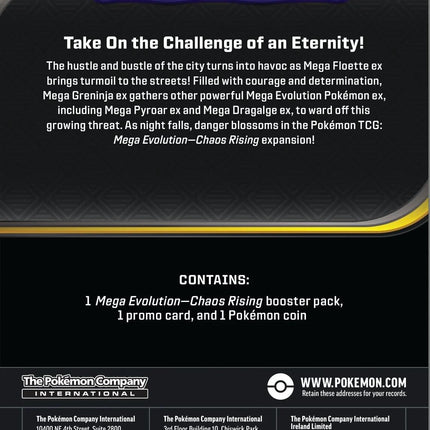 Mega Evolution: Chaos Rising Premium Checklane Blister (Flygon Line)