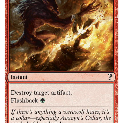 Ancient Grudge (White Border) [Mystery Booster 2]