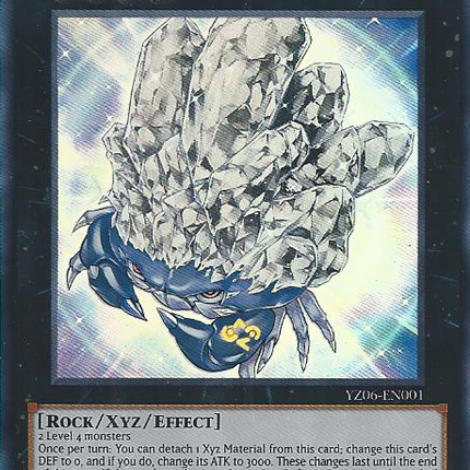 Number 52: Diamond Crab King [YZ06-EN001] Ultra Rare
