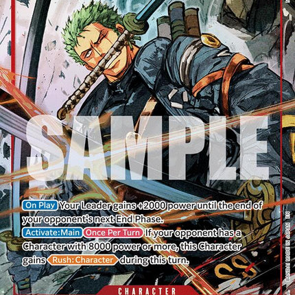 Roronoa Zoro (Alternate Art) [Adventure on Kami's Island]