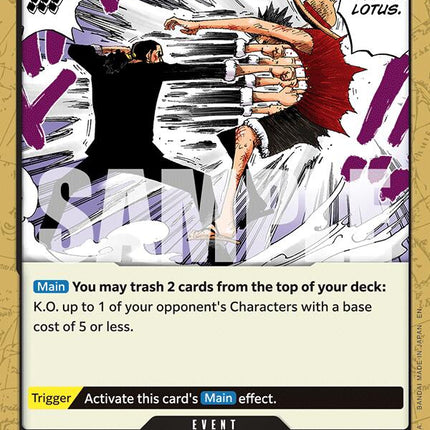 Finger Pistol Yellow Lotus [Adventure on Kami's Island]