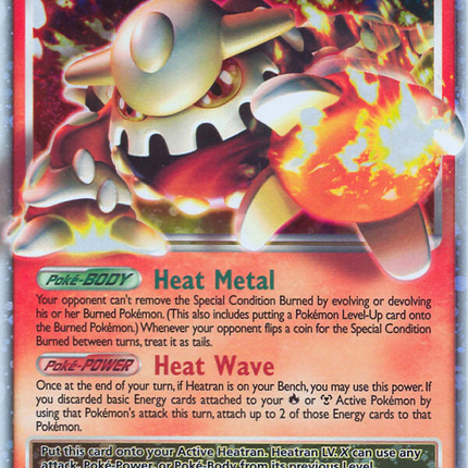 Heatran LV.X (97/100) [Diamond & Pearl: Stormfront]