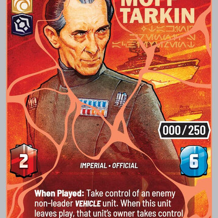 Grand Moff Tarkin - Taking Krennic's Achievement (1139) (Serialized) (Rose Gold) (1139) [Secrets of Power]