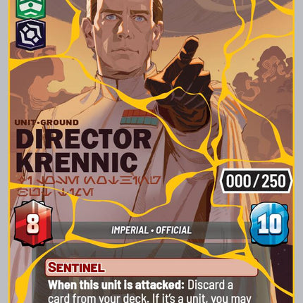 Director Krennic - I Lose Nothing But Time (1136) (Serialized) (Gold) (1136) [Secrets of Power]