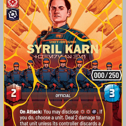 Syril Karn - Where Is He? (1137) (Serialized) (Gold) (1137) [Secrets of Power]