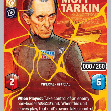 Grand Moff Tarkin - Taking Krennic's Achievement (1139) (Serialized) (Gold) (1139) [Secrets of Power]