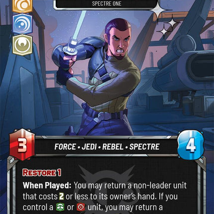 Kanan Jarrus - Spectre One (30) (Foil) (30) [A Lawless Time: Weekly Play]