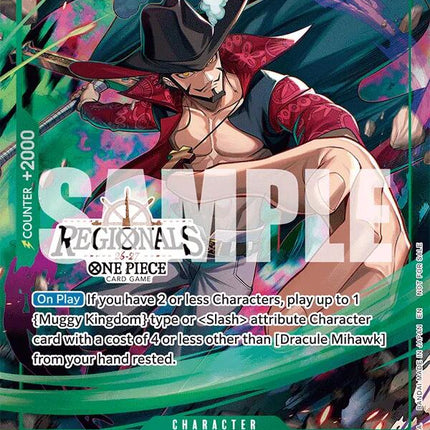Dracule Mihawk (Regional Participation Pack 2026 Vol.1) [One Piece Promotion Cards]