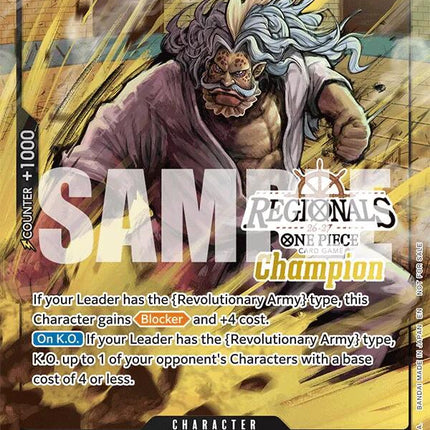 Hack (Regionals Champion Card Set 26-27) [One Piece Promotion Cards]