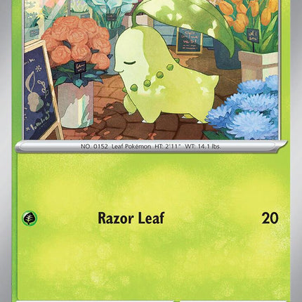 Chikorita (069) (Cosmos Holo) [Mega Evolution Promo]