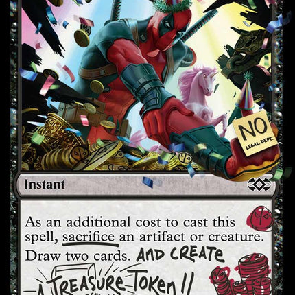 Deadly Dispute (080) (Pool Party Foil) [Secret Lair Drop Series]