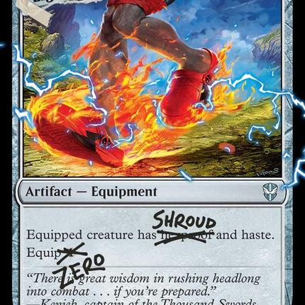 Lightning Greaves (382) [Secret Lair Drop Series]