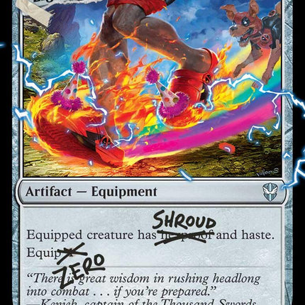 Lightning Greaves (382) (Pool Party Foil) [Secret Lair Drop Series]