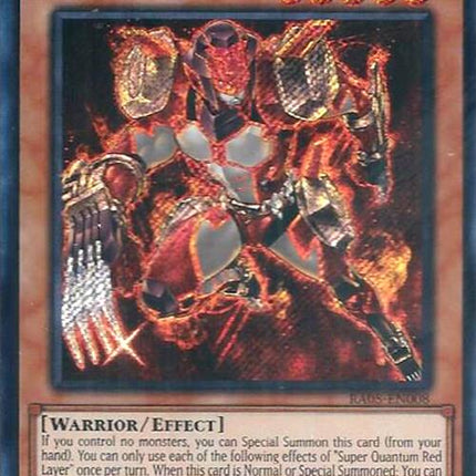 Super Quantum Red Layer (Secret Rare) [RA05-EN008] Secret Rare