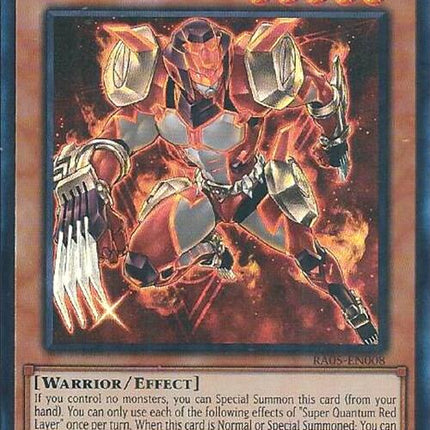 Super Quantum Red Layer (Ultra Rare) [RA05-EN008] Ultra Rare