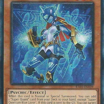 Super Quantum Blue Layer (Ultimate Rare) [RA05-EN009] Ultimate Rare