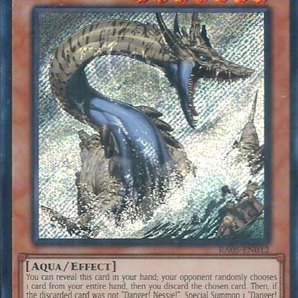 Danger! Nessie! (Secret Rare) [RA05-EN012] Secret Rare