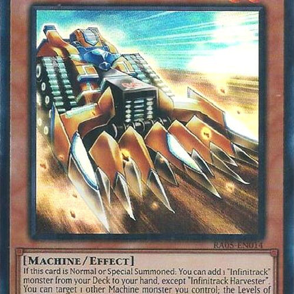Infinitrack Harvester (Ultra Rare) [RA05-EN014] Ultra Rare