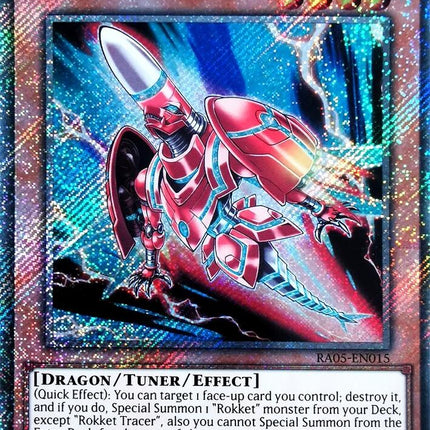 Rokket Tracer (Platinum Secret Rare) [RA05-EN015] Platinum Secret Rare