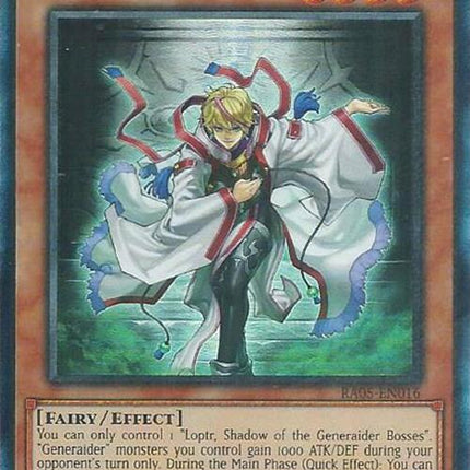 Loptr, Shadow of the Generaider Bosses (Collector's Rare) [RA05-EN016] Collector's Rare