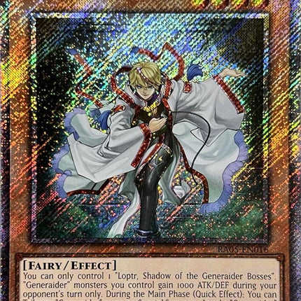 Loptr, Shadow of the Generaider Bosses (Platinum Secret Rare) [RA05-EN016] Platinum Secret Rare