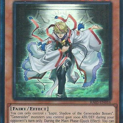 Loptr, Shadow of the Generaider Bosses (Ultra Rare) [RA05-EN016] Ultra Rare