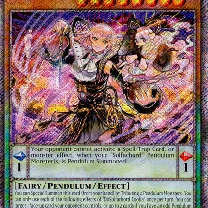 DoSolfachord Coolia (Platinum Secret Rare) [RA05-EN018] Platinum Secret Rare